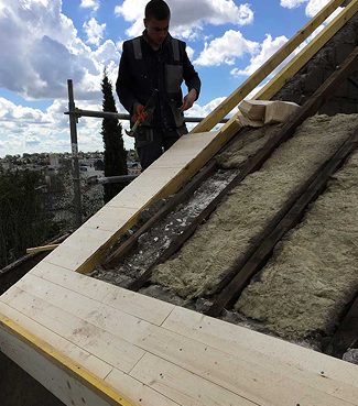 Travaux d'isolation de toiture