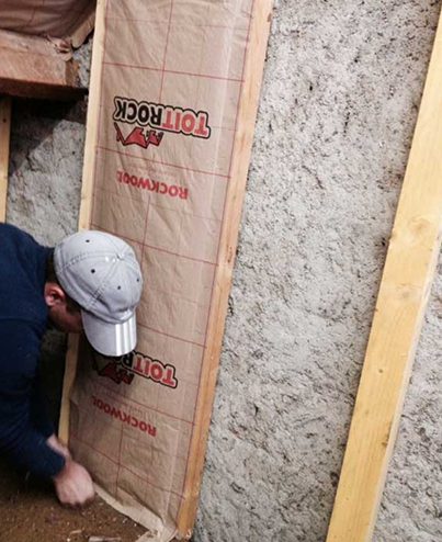 Isolant en laine pour la toiture